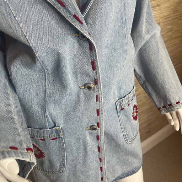 Vintage Aztec denim blazer - Picture 7 of 7